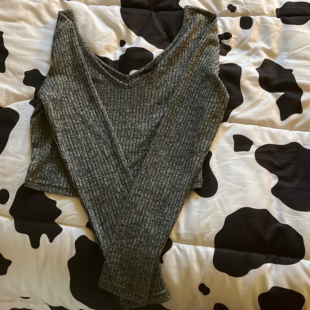 Shein crop long sleeve
